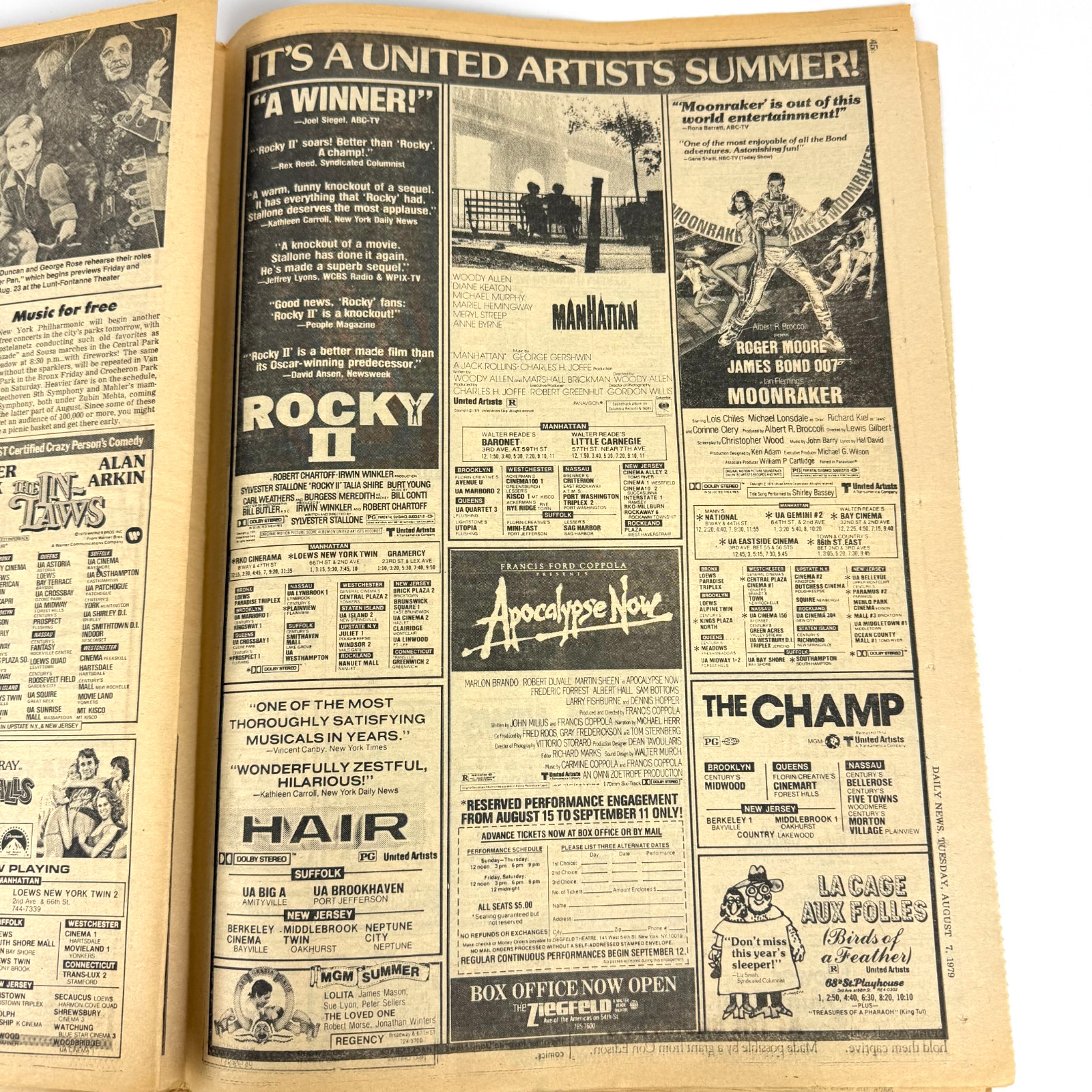 Vintage Sicilian Mafia New York Mafia Newspaper Michele Sindona Faked Kidnapping