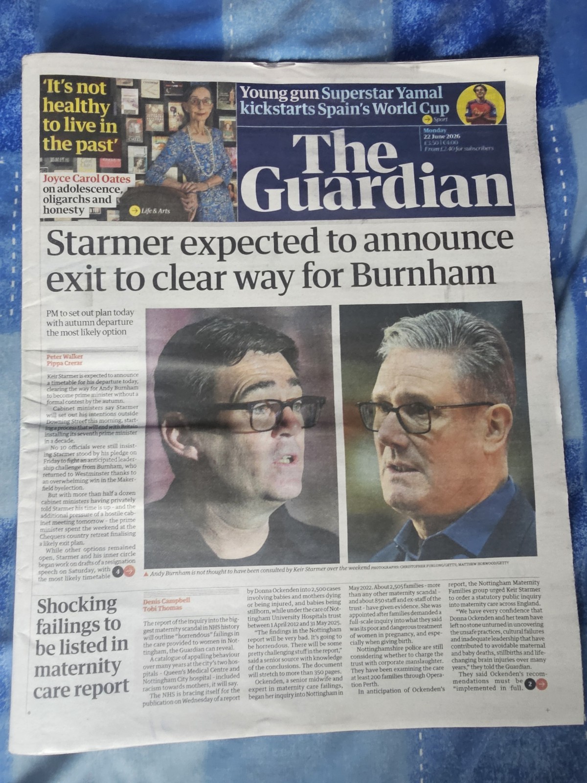 The Guardian Newspaper from Monday 22nd June 2026 Complete.