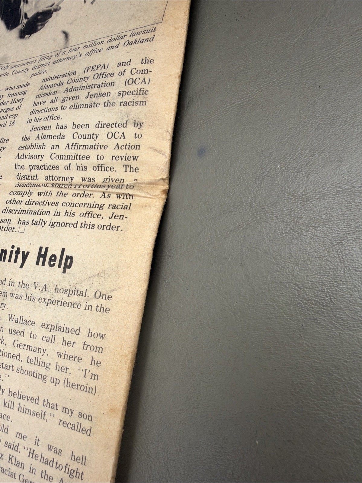 THE BLACK PANTHER PARTY NEWSPAPER – MAY 7, 1977 Huey Newton History