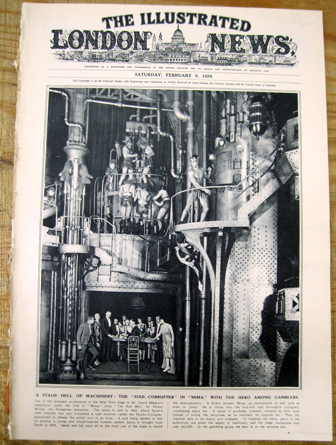 1929 illustrated newspaper w PHOTOS newest discoveries POMPEII Italy ARCHEOLOGY