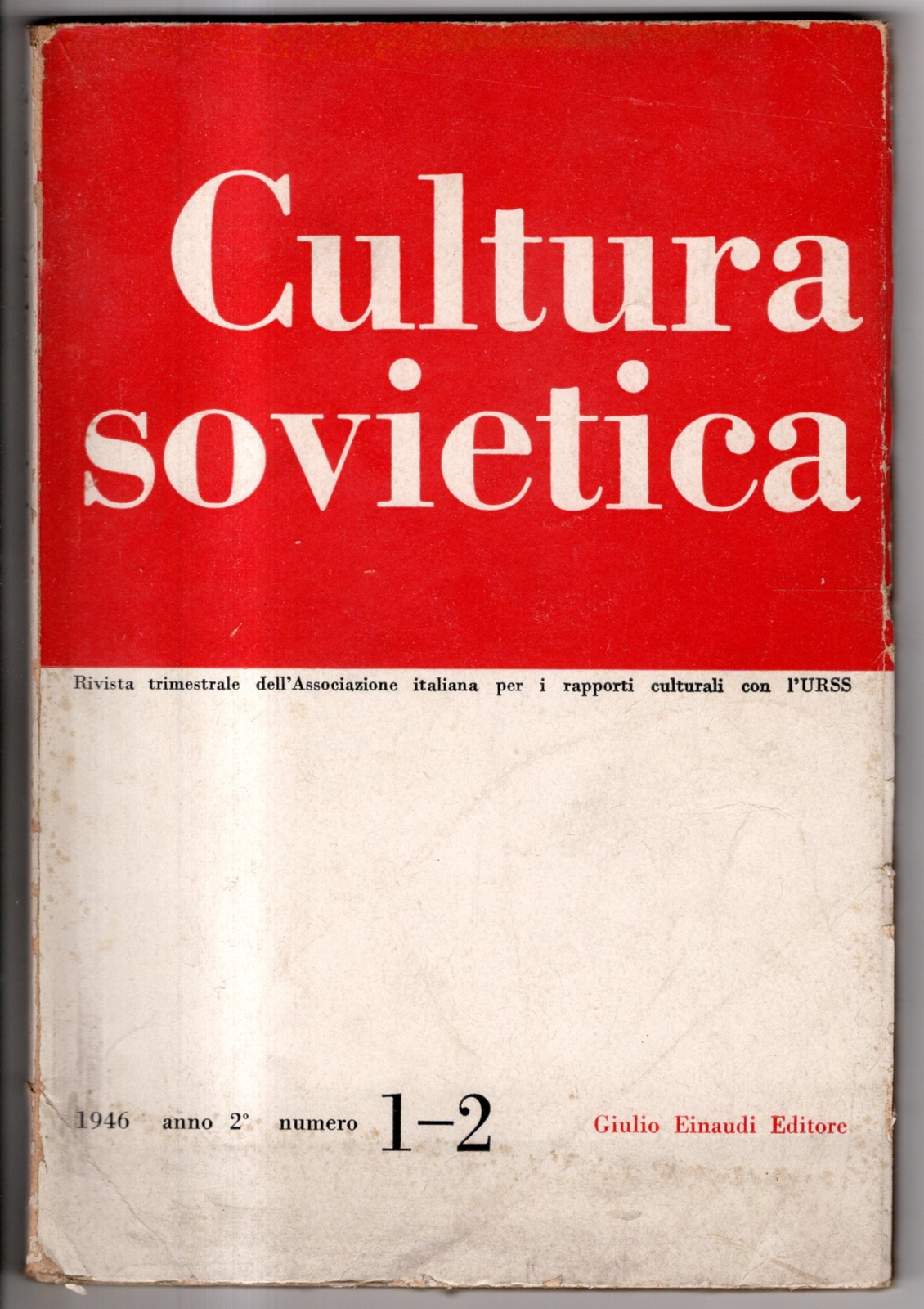 SOVIET CULTURE – N 1-2 – 1946