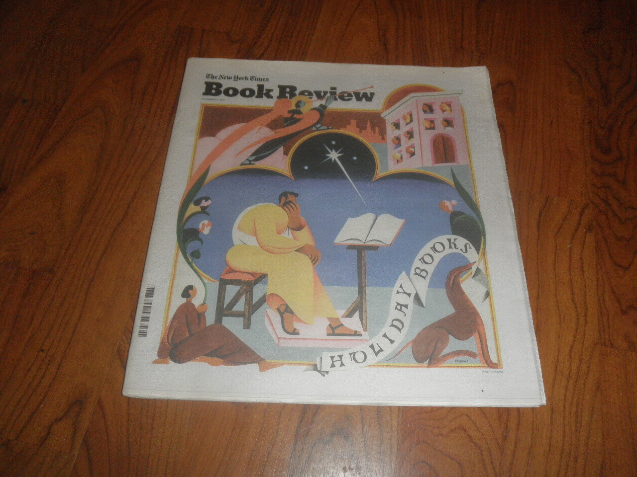 NEW YORK TIMES BOOK REVIEW_HOLIDAY BOOKS -December 6,2020 ROBERTS RURANS COVER