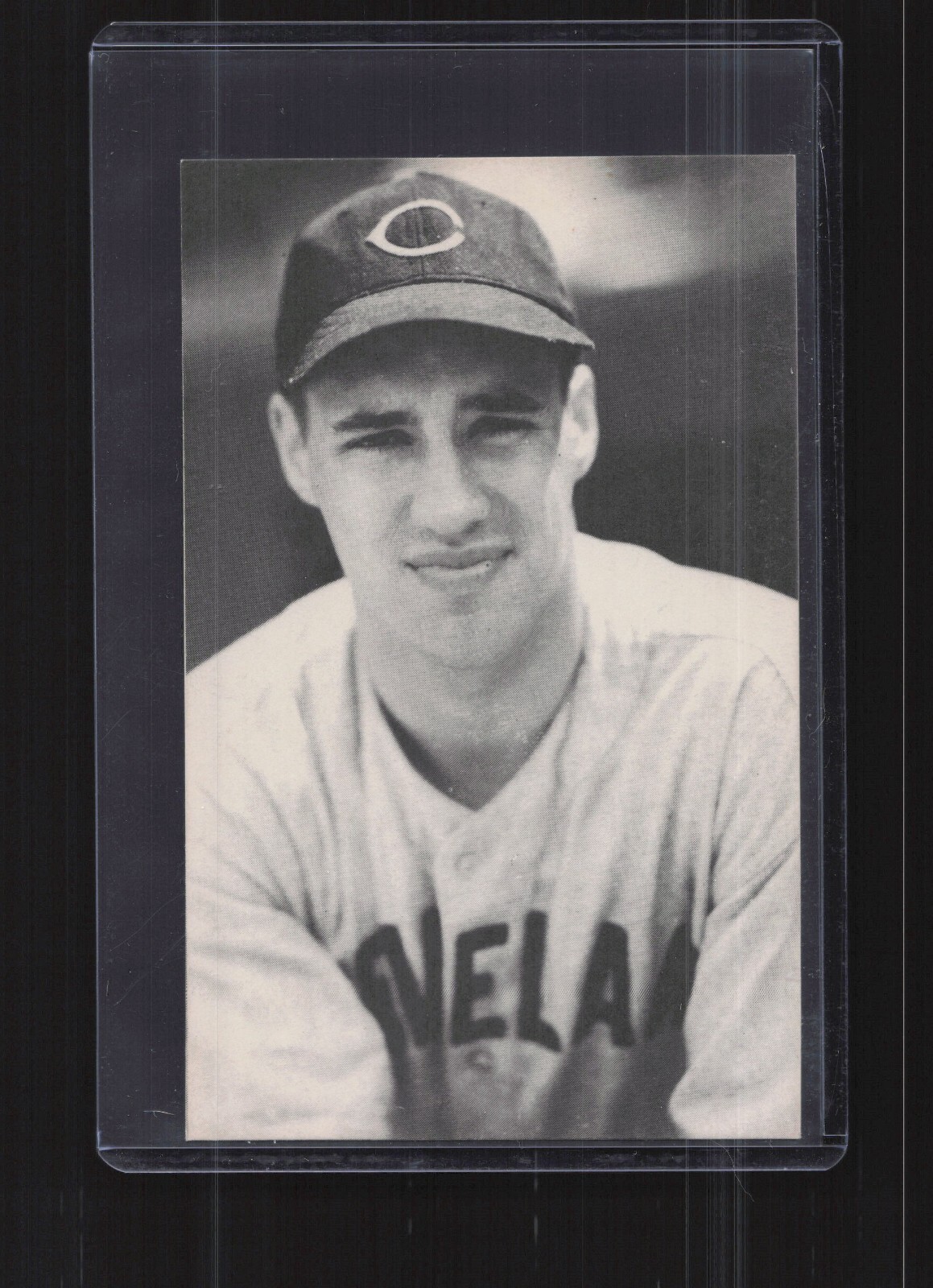 Bob Feller 1940’s Strikeout Leaders Photo Card