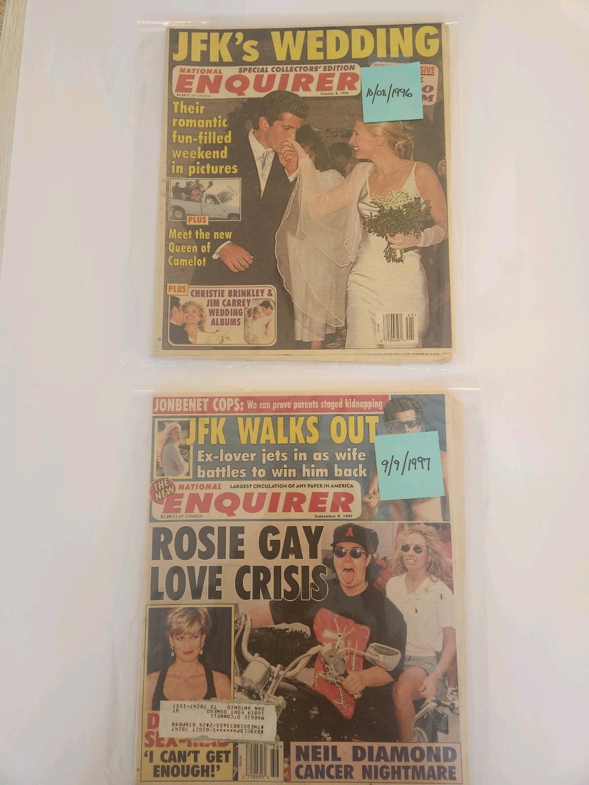 JFK Jr 1996 Wedding & 1999 Plane Crash/Death