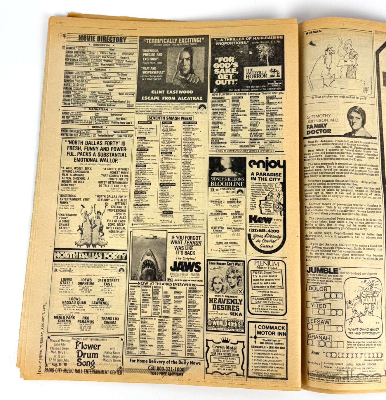 Vintage Sicilian Mafia New York Mafia Newspaper Michele Sindona Faked Kidnapping