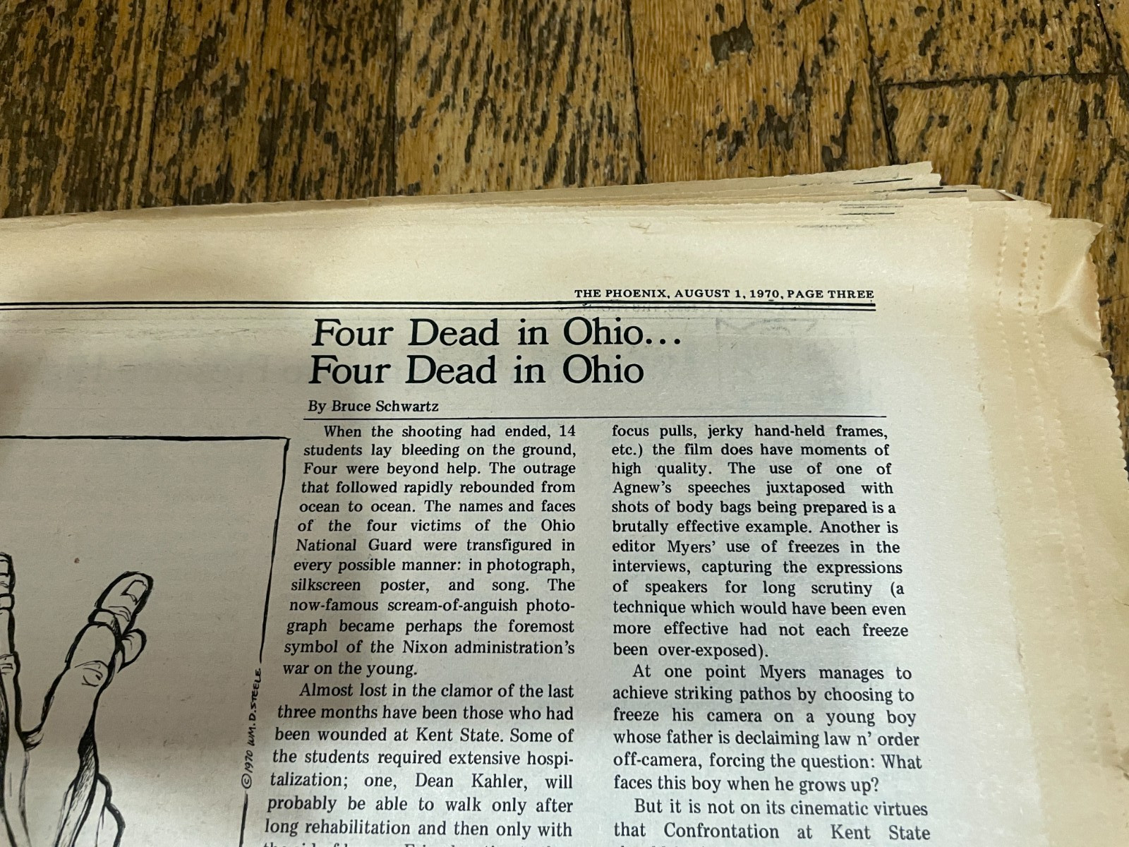 Boston Phoenix Newspaper August 1 1970 Scientology Kent State Black Panthers