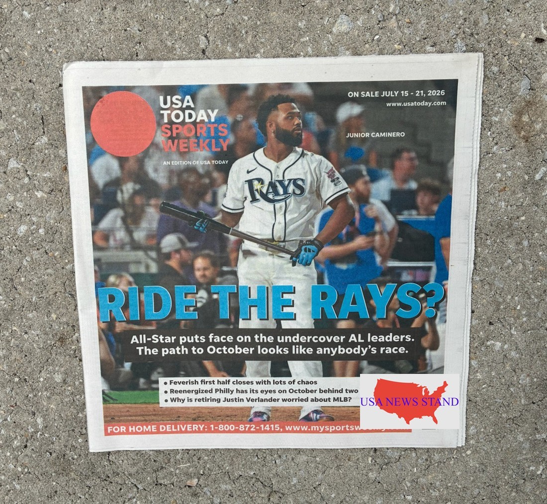 USA TODAY SPORTS WEEKLY -JULY 15-21, 2026 (ALL STAR – RIDE THE TAMPA BAY RAYS)
