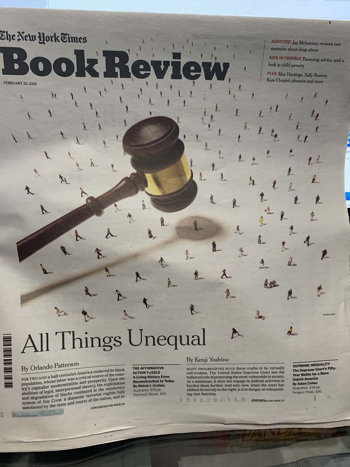 THE NEW YORK TIMES BOOK REVIEW, February 23, 2020