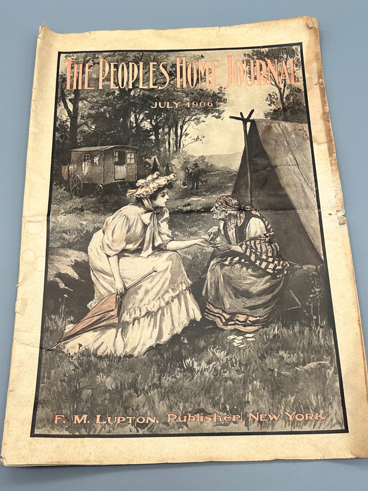 The People’s Home Journal July 1906 Newspaper New York Ephemera!