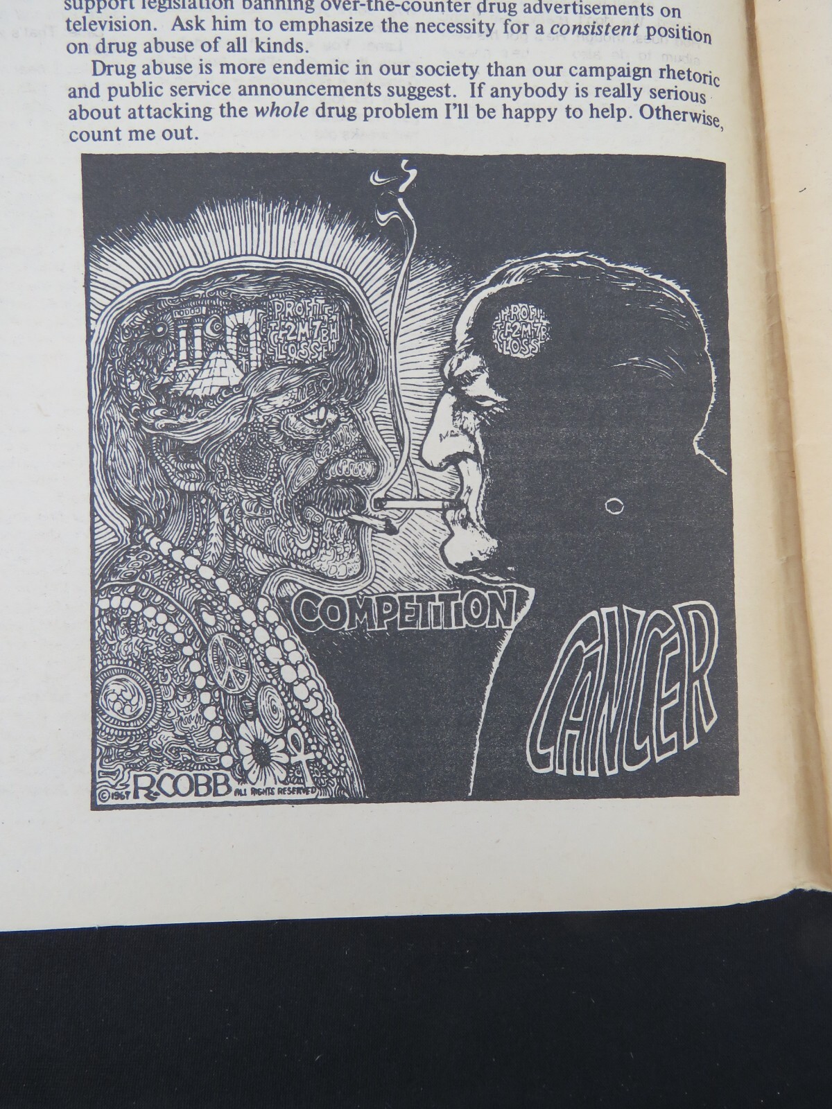 L.A. FREE PRESS UNDERGROUND NEWSPAPER Oct. 13, 1972 Concert Ads Counter-Culture