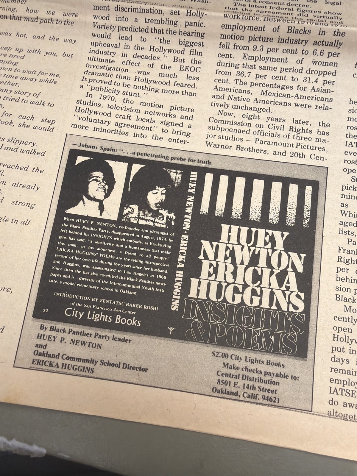 THE BLACK PANTHER PARTY NEWSPAPER – MAY 7, 1977 Huey Newton History