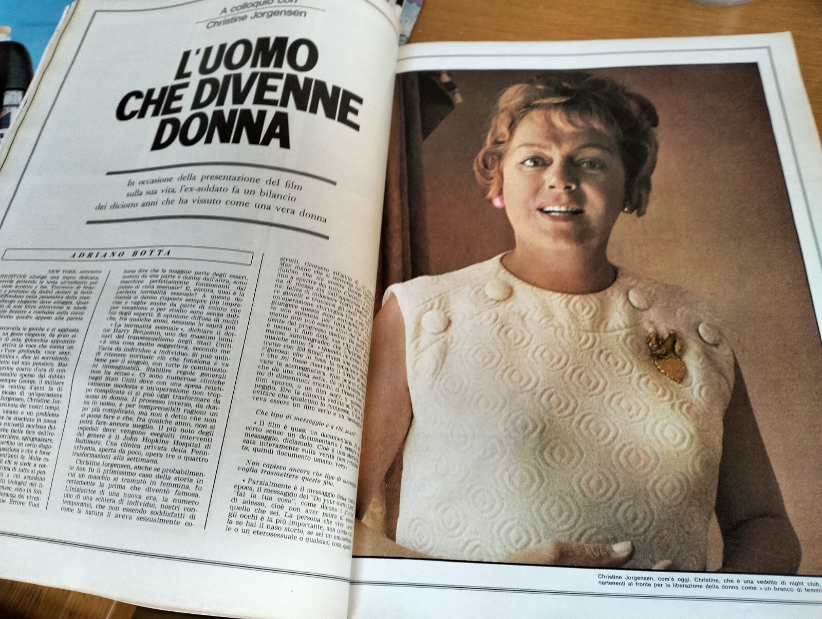 EUROPEAN 1970/41=ANGELO RIZZOLI=AMERICA’S CUP=MAURO DE MAURO=CHRISTINE JORGENSEN