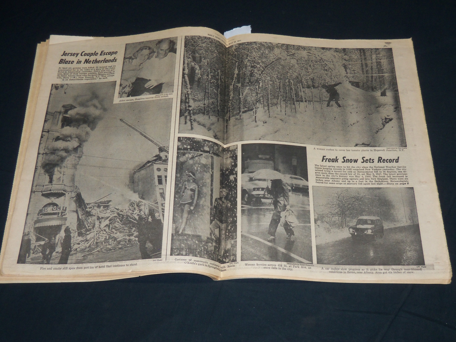 1977 MAY 10 NEW YORK DAILY NEWS NEWSPAPER – PATTY GETS PROBATION – NP 4530