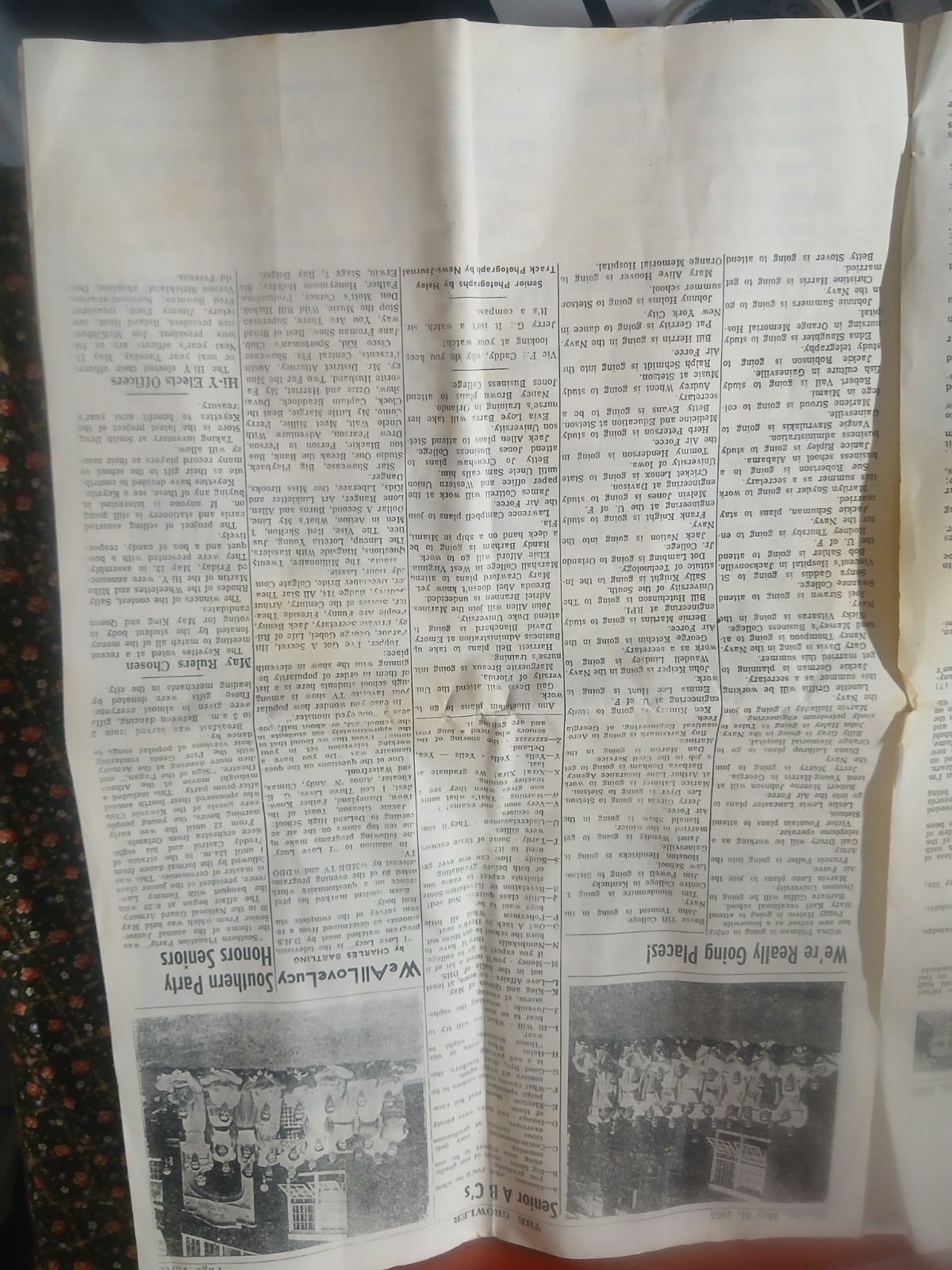 The Growler May 1955 Deland Florida High School Newspaper
