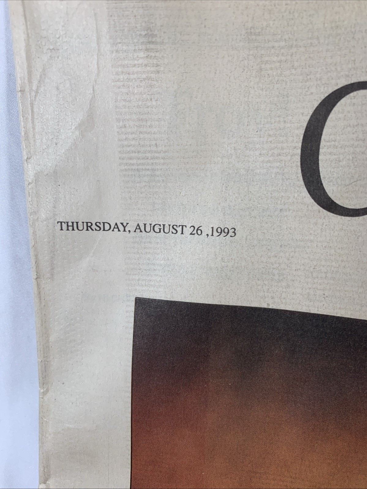 Dallas Cowboys, Ft Worth Star Telegram August 26,1993, Section G Only