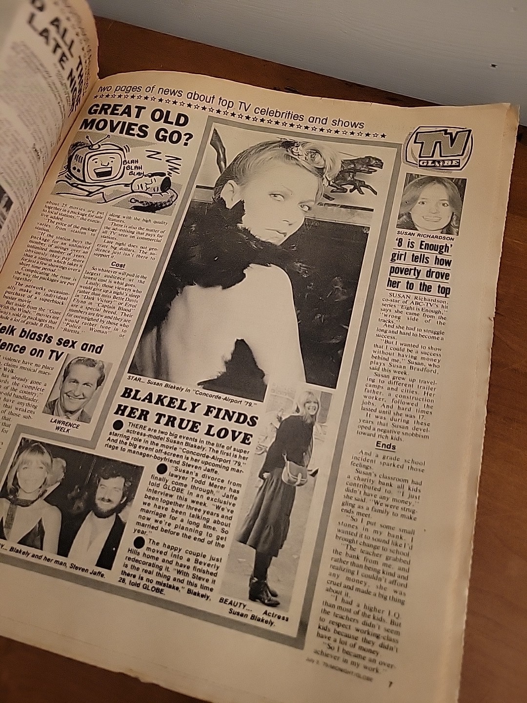 Midnight Globe Vintage Tabloid Magazine John Wayne July 1979