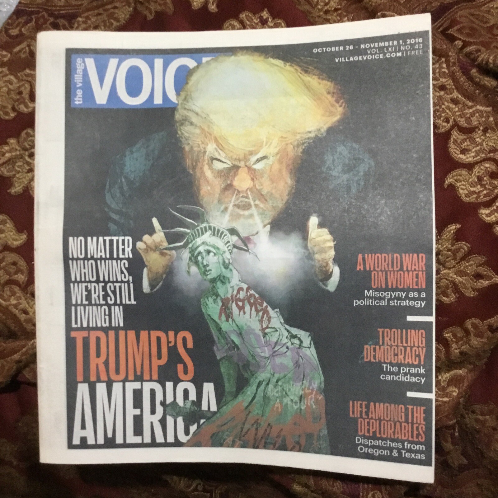 Donald Trump’s America Rigged,War On WomenMisogyny,Trolling Democracy 2016 VOICE