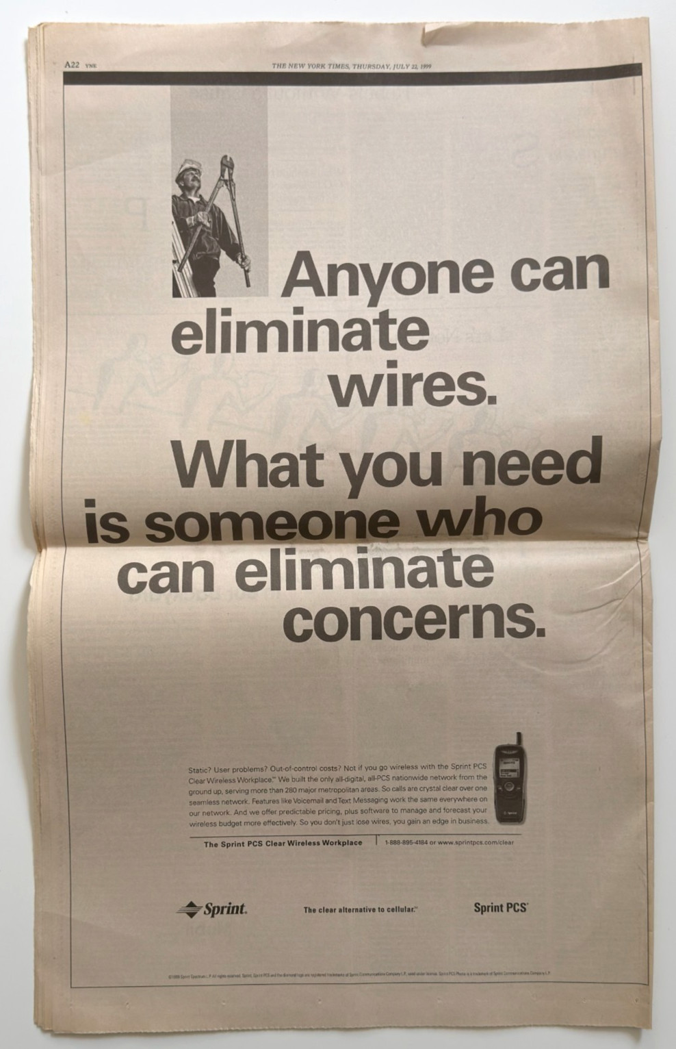 Vintage 1999 New York Times Newspaper JFK Jr Plane Crash Bodies Found July 22