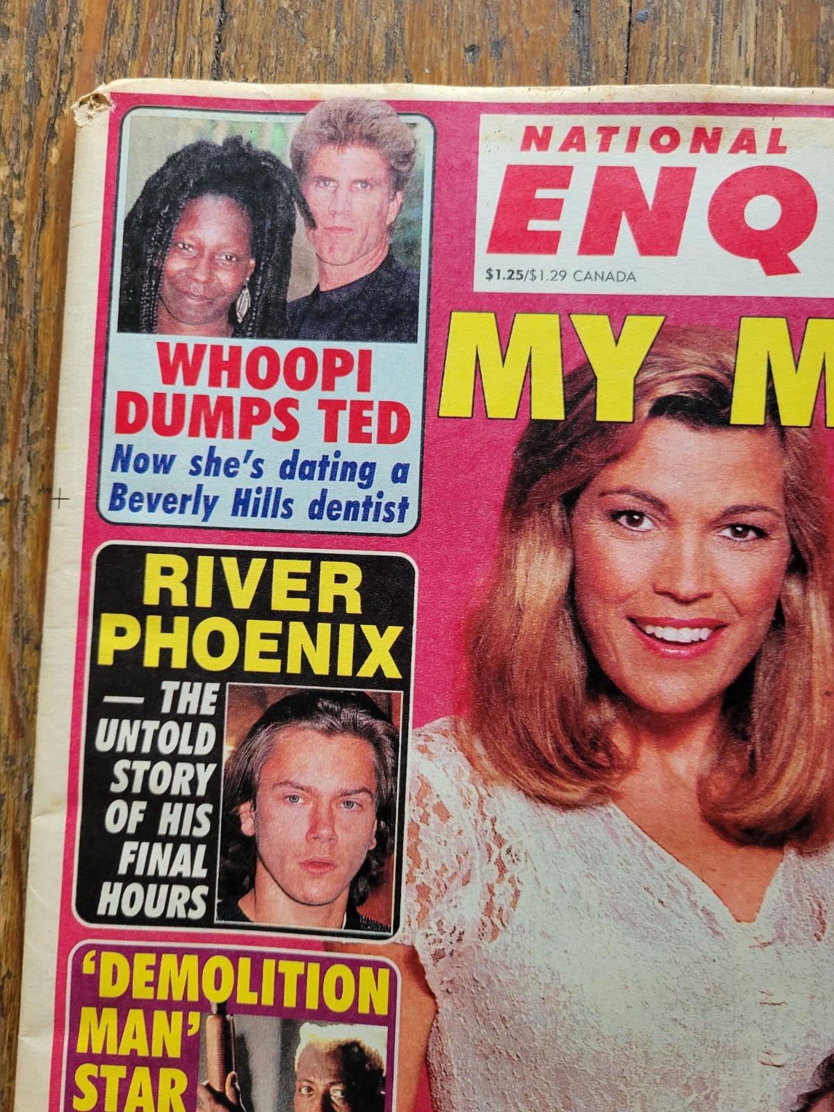 National Enquirer, Nov 16, 1993, Vanna White Miracle Baby, River Phoenix