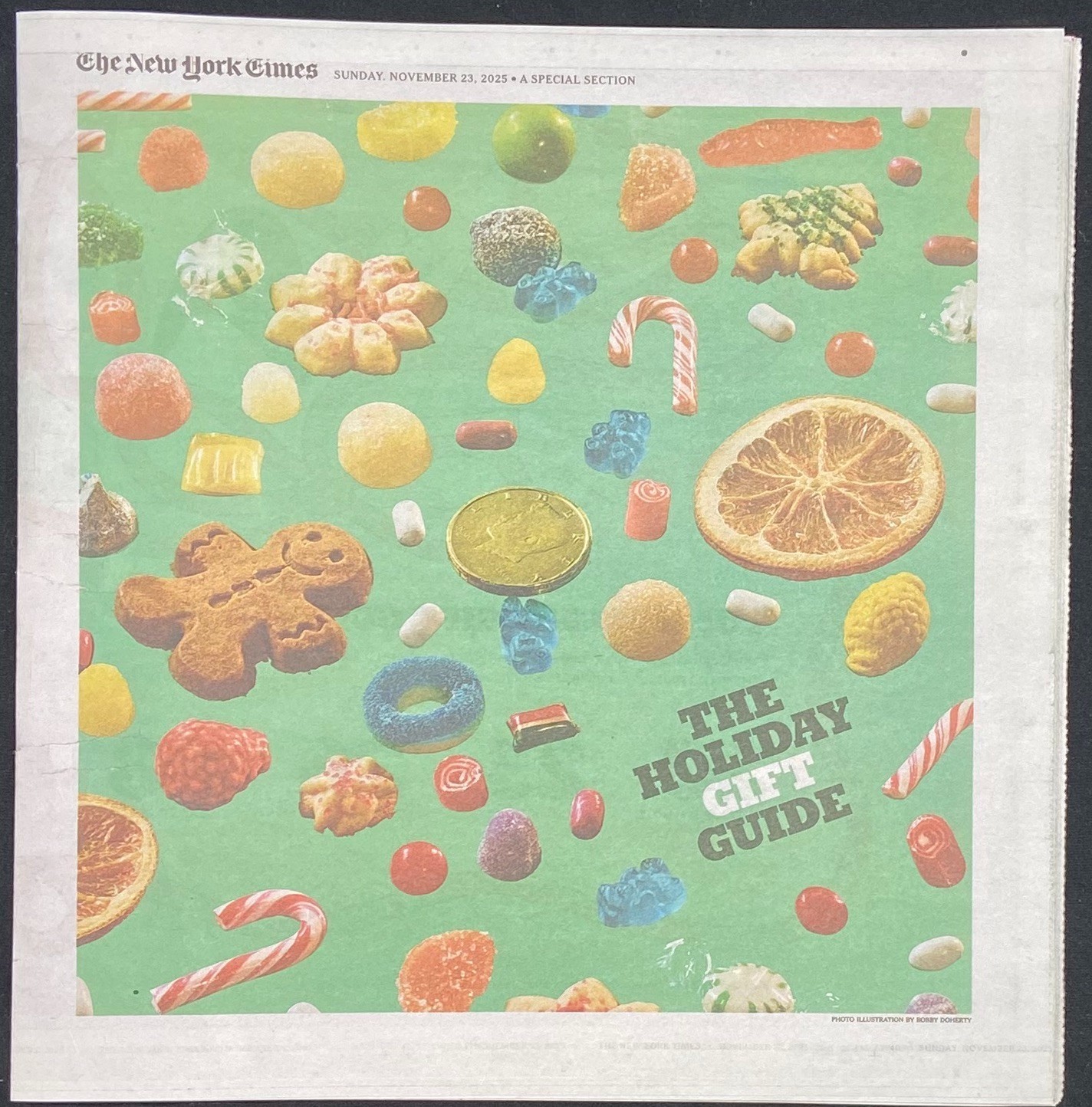 NEW YORK TIMES – November 23, 2025 – Holiday Gift Guide – special section