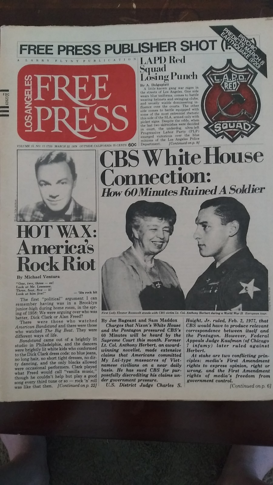 Last Los Angeles Free Press Issue