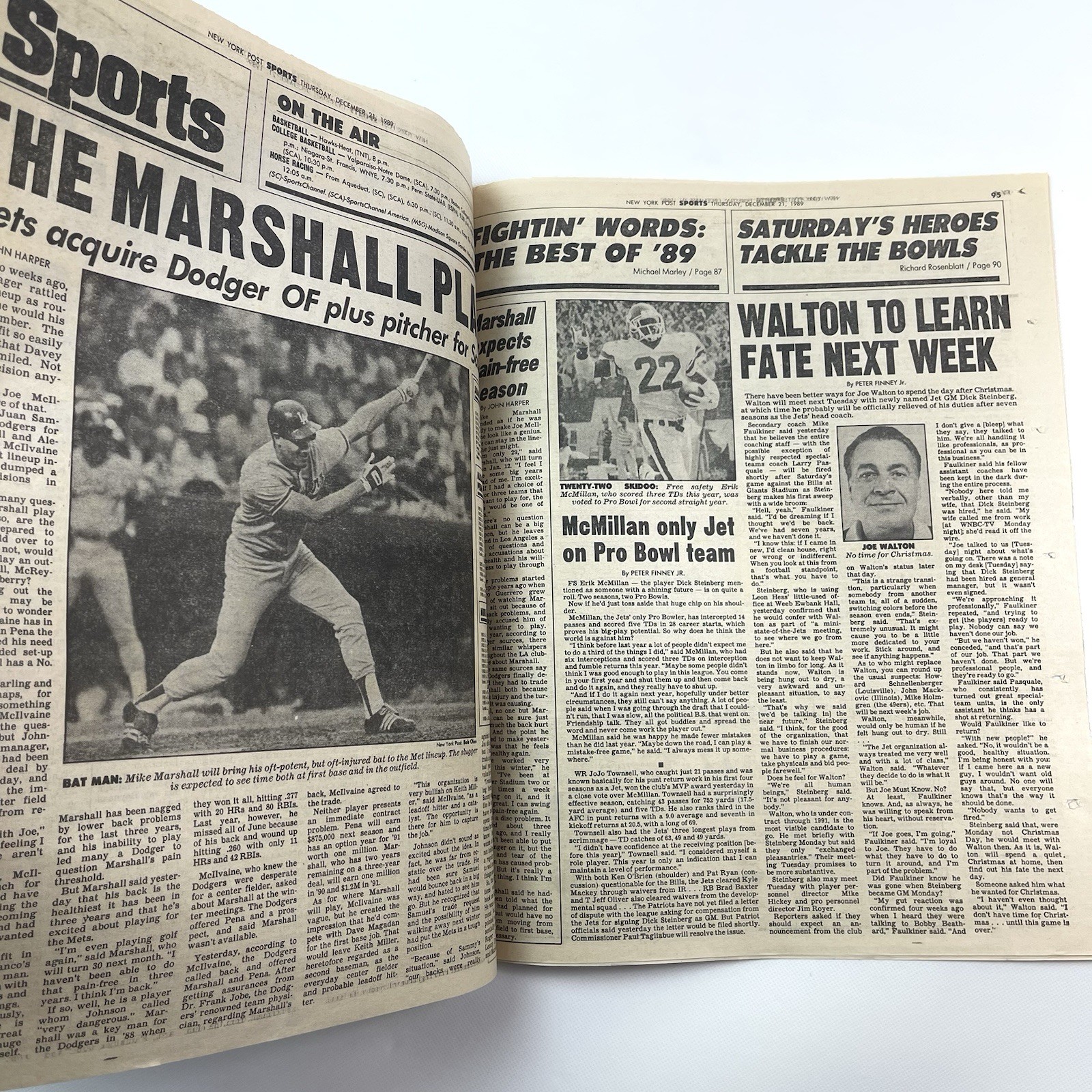 New York Post December 21 1989 Manuel Noriega Where Is the Rat Newspaper