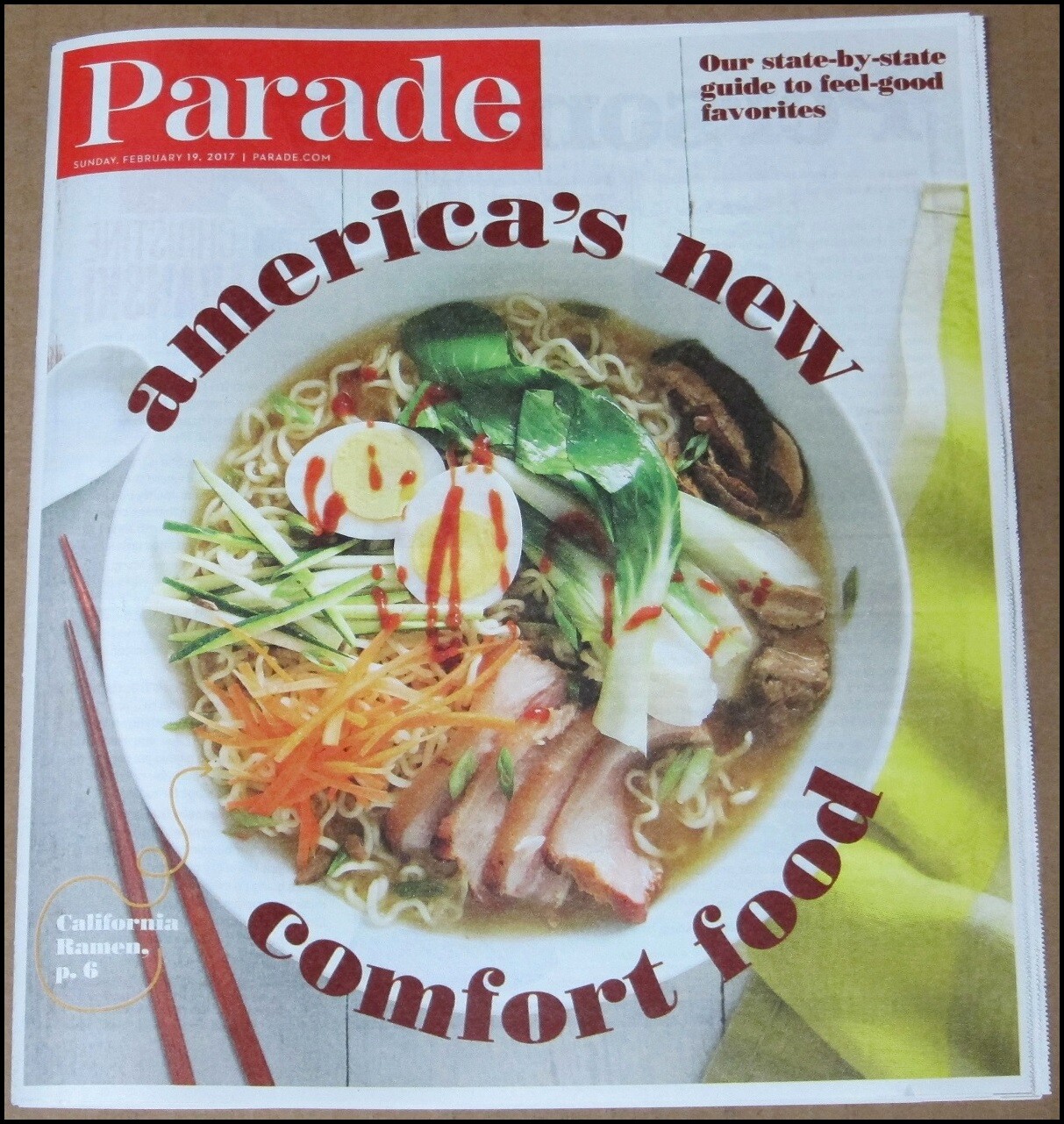 2/19/2017 Parade Newspaper Magazine America’s New Comfort Food State-By-State