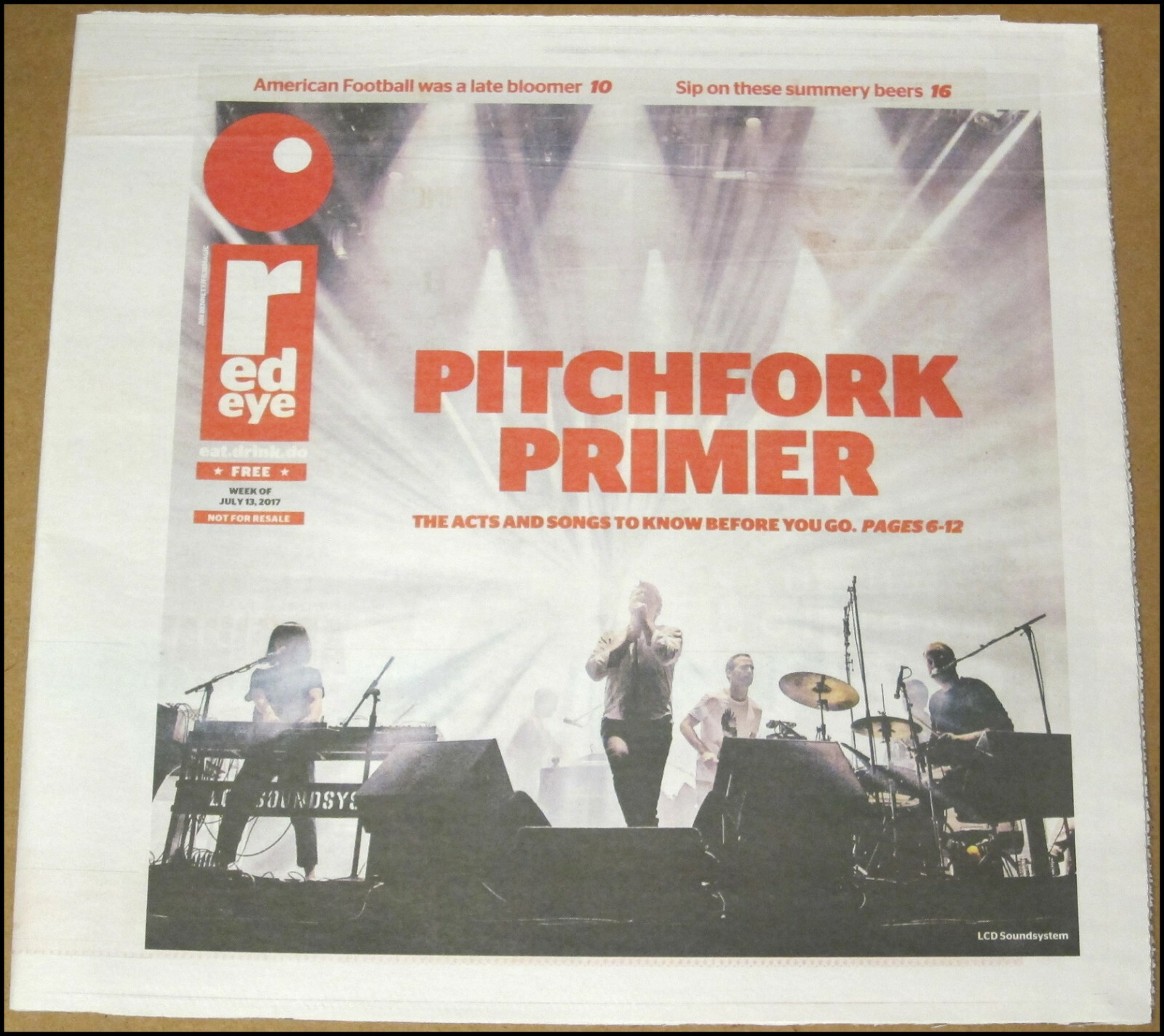 7/13/2017 Red Eye Chicago Newspaper LCD Soundsystem Pitchfork Music Festival
