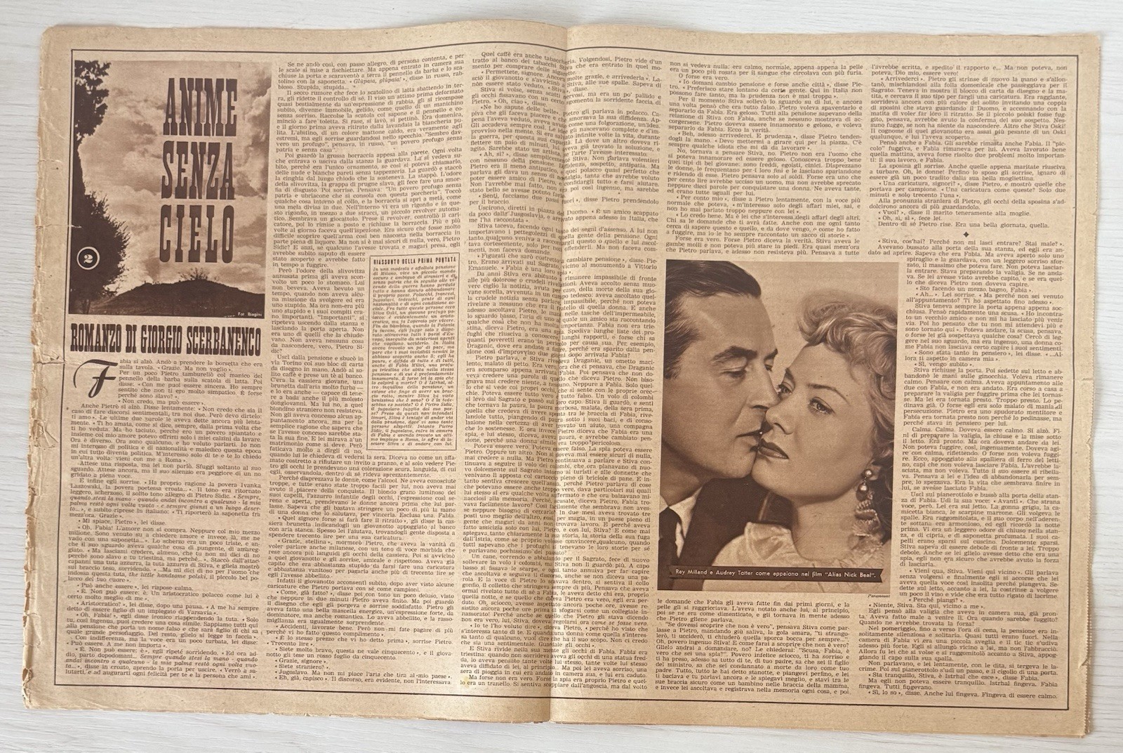 NEWS women’s literary magazine rizzoli No.16 1950 year XXXI adele mara