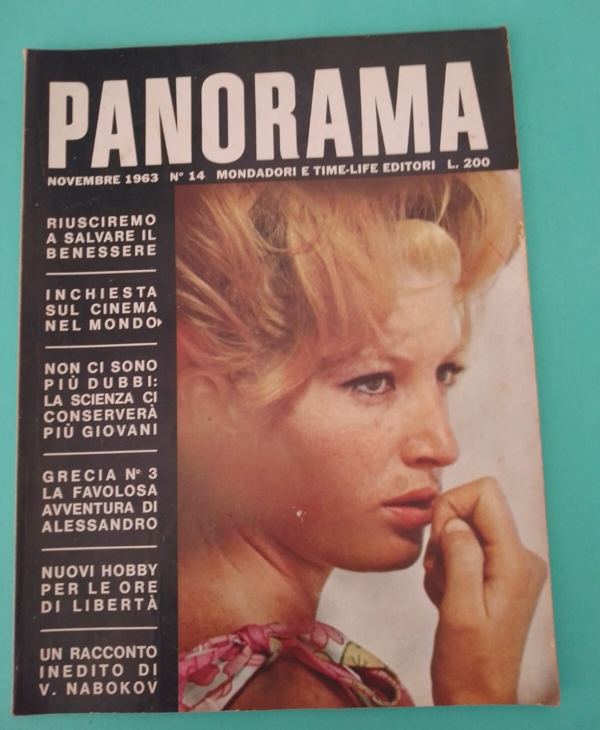 PANORAMA NOVEMBER 1963 N. 14 -VOL. I – MONDADORI E TIME LIFE EDITORS
