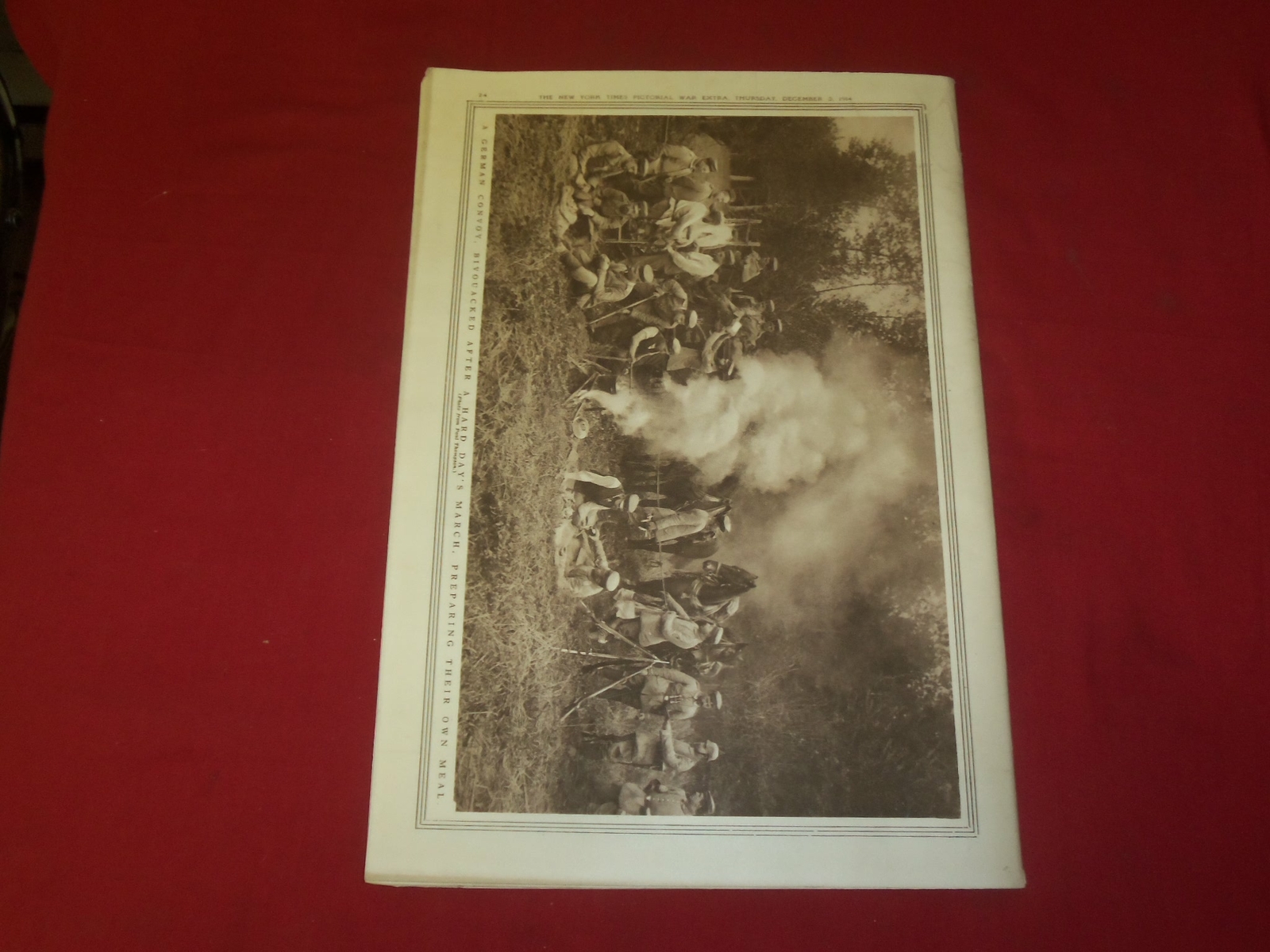 1914 DECEMBER 3 NY TIMES PICTORIAL WAR EXTRA SECTION-THE EARL KITCHENER- NP 3939