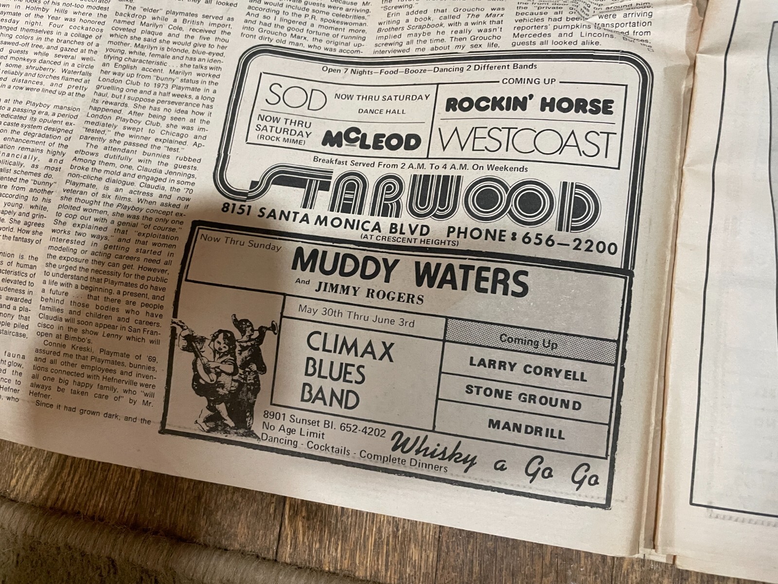 Los Angeles Free Press Newspaper May 1973 Alice Cooper Dr John Muddy Waters