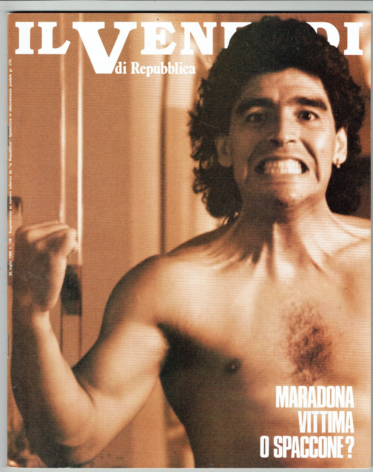 FRIDAY 1990/128=MARADONA=CAROL ALT=ANGELO RIZZOLI=GIORGIO MORANDI=SOYUZ TM-9=
