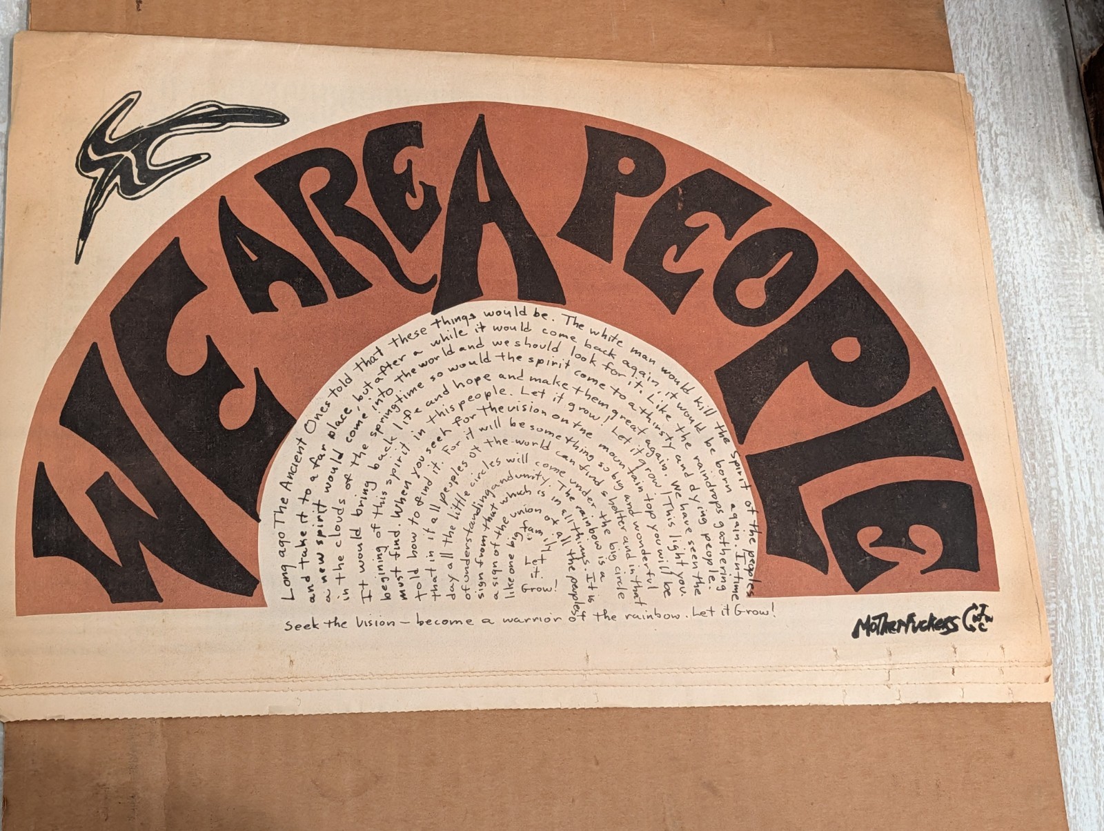 Revelations 1969 Underground Newspaper Cambridge William Blake Black Panthers 2