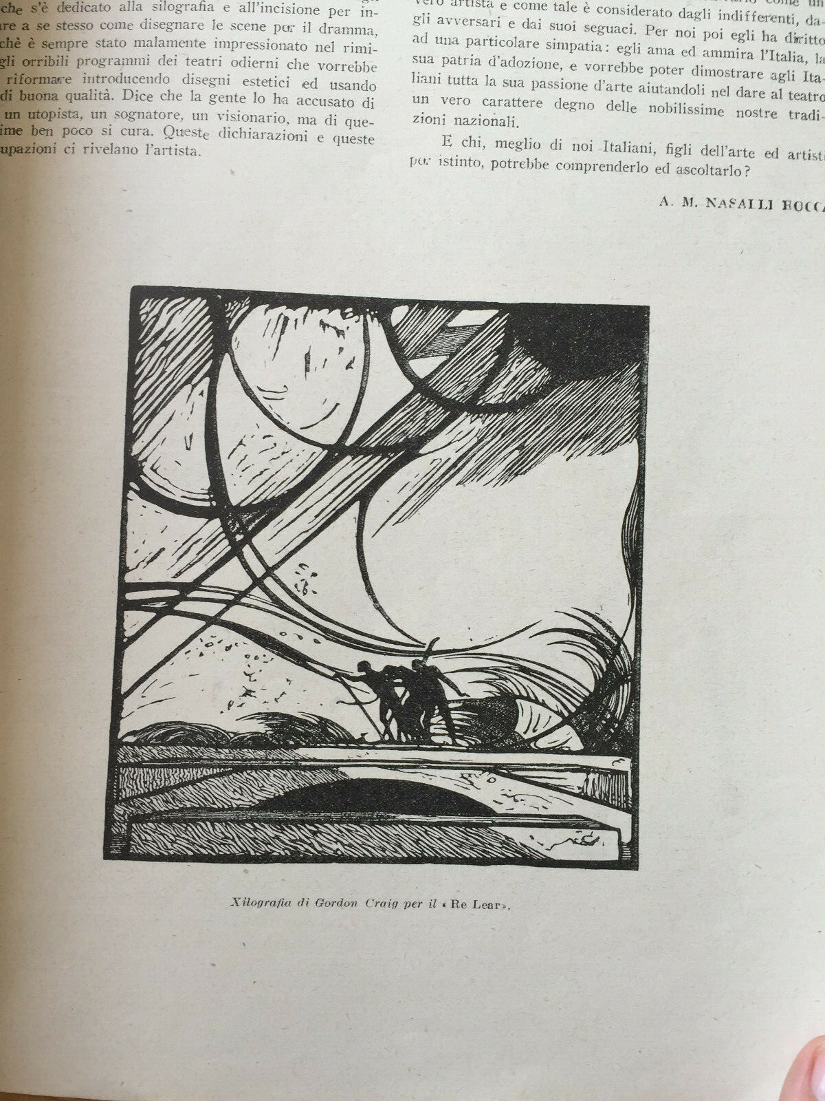 MONDADORI COMEDY PERIODICO COMEDY AND THEATRE LIFE NO. 21 1924 NASALLI ROCCA