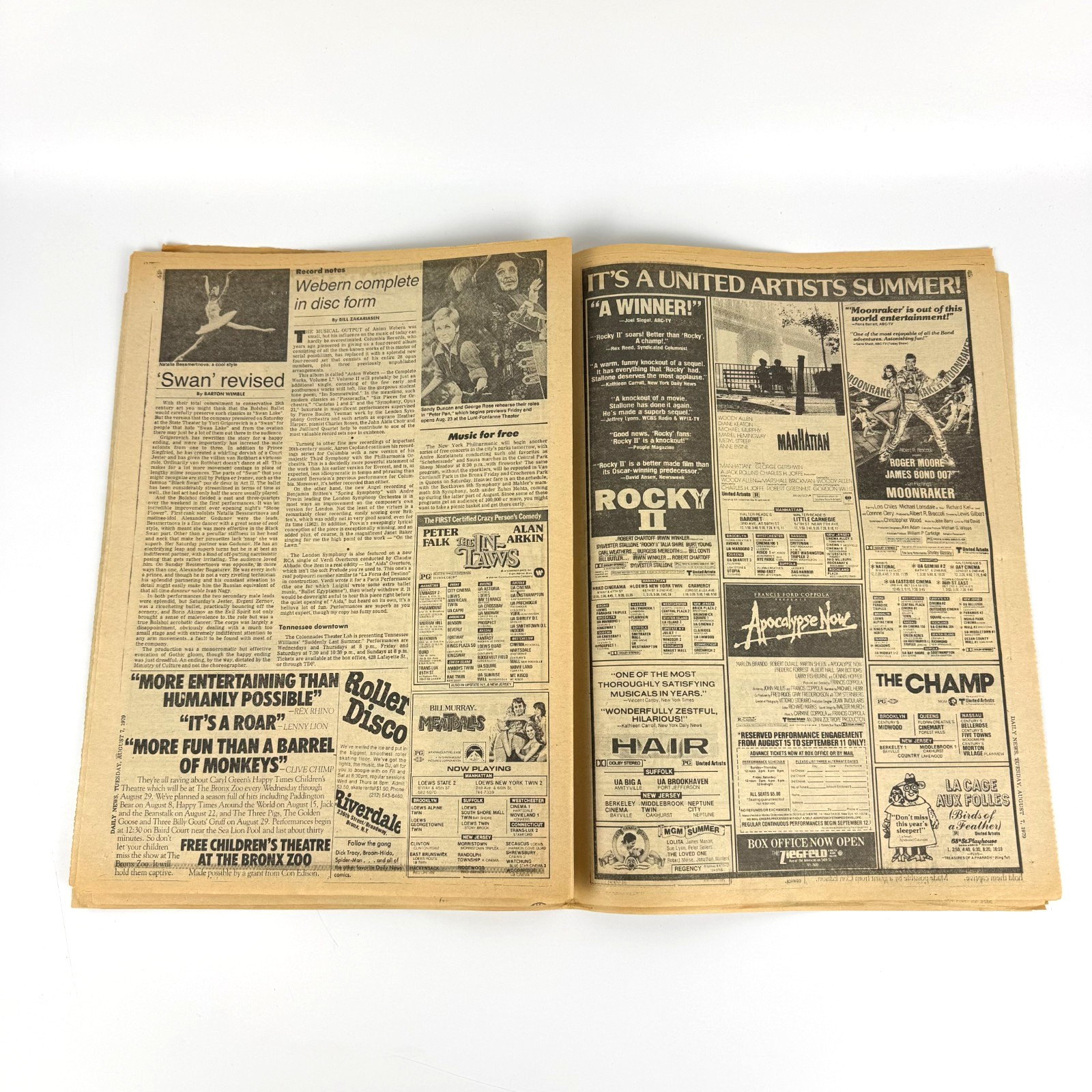 Vintage Sicilian Mafia New York Mafia Newspaper Michele Sindona Faked Kidnapping