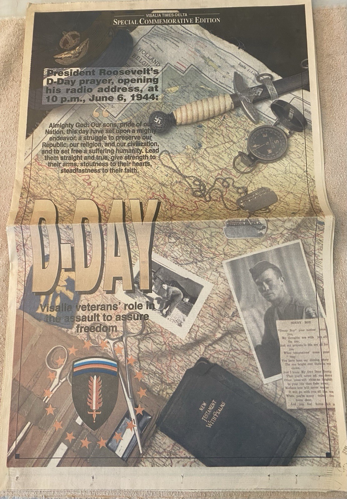 Collection of Vintage Newspapers Featuring Historic Events, 1964-2003, Lot of 14