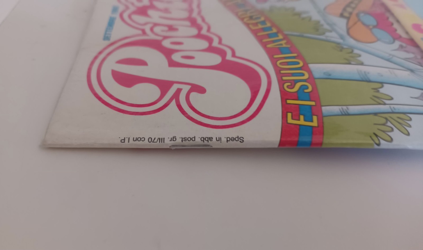 POOCHIE MAGAZINE AND HIS CHEERFUL FRIENDS MONDADORI magazine sealed from newsstand