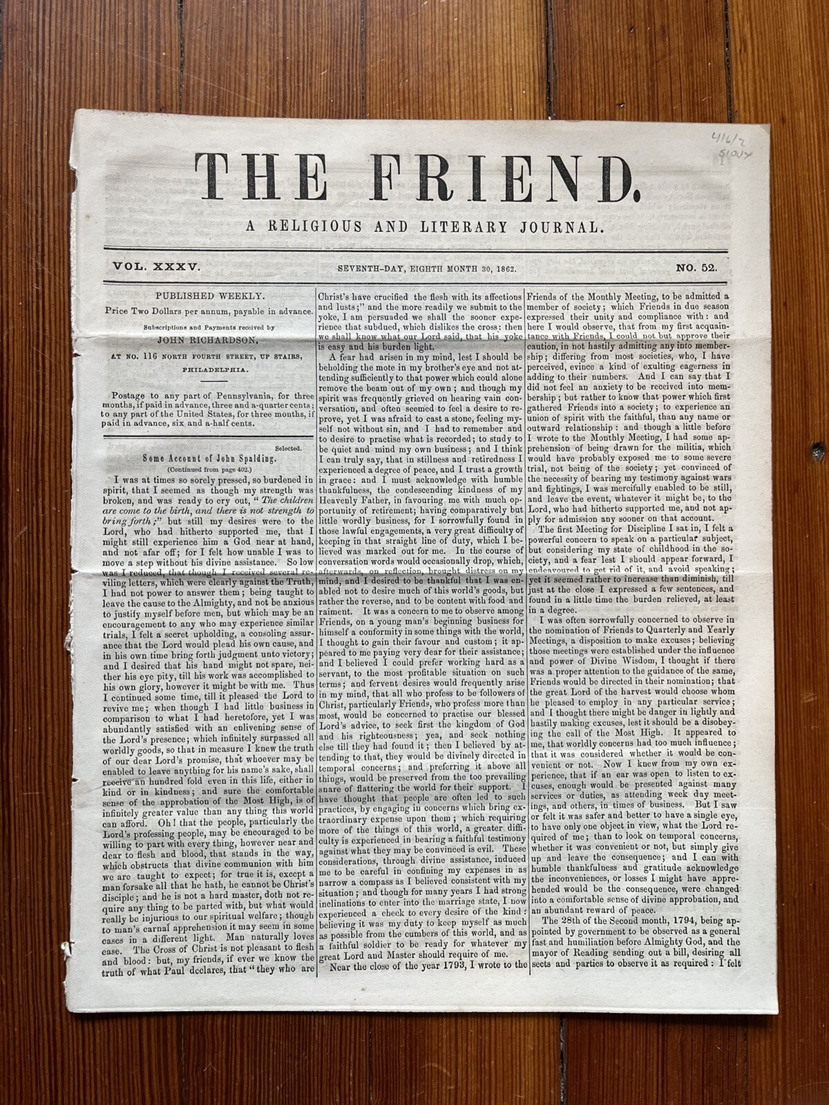Rare 1862 CIVIL WAR newspaper MINNESOTA LAKOTA SIOUX UPRISING Dakota War Begins