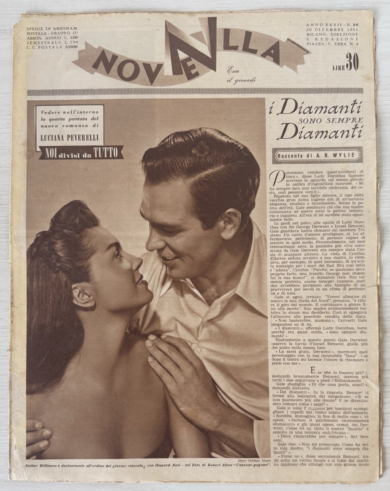 1951 Esther Williams Howard Keel Women’s Literary Magazine Rizzoli 52