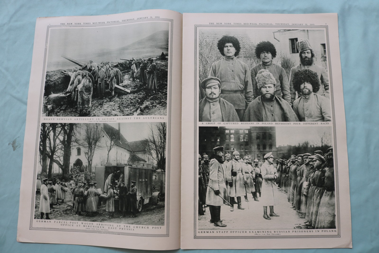 1915 JAN 21 NEW YORK TIMES MID-WEEK PICTORIAL WAR EXTRA-GENERAL JOFFRE – NP 9112