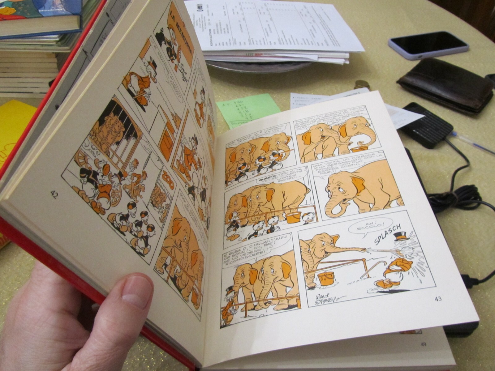 DOLLARI E $PICCIOLI – VOLUME CARTONATO WALT DISNEY – MONDADORI – OTTIMO++