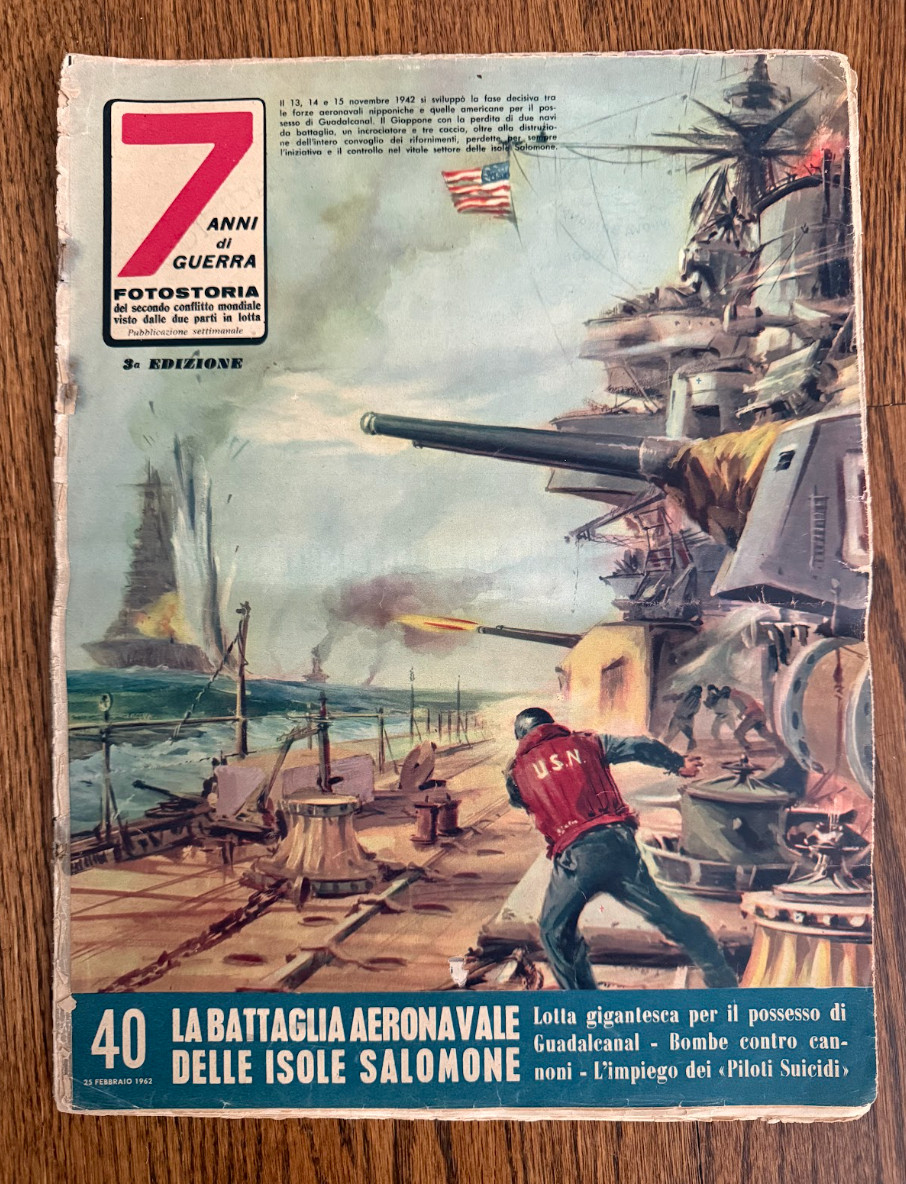 FREE SHIP! February 25 1962 7 Anni di Guerra Fotostoria 3a Edizione