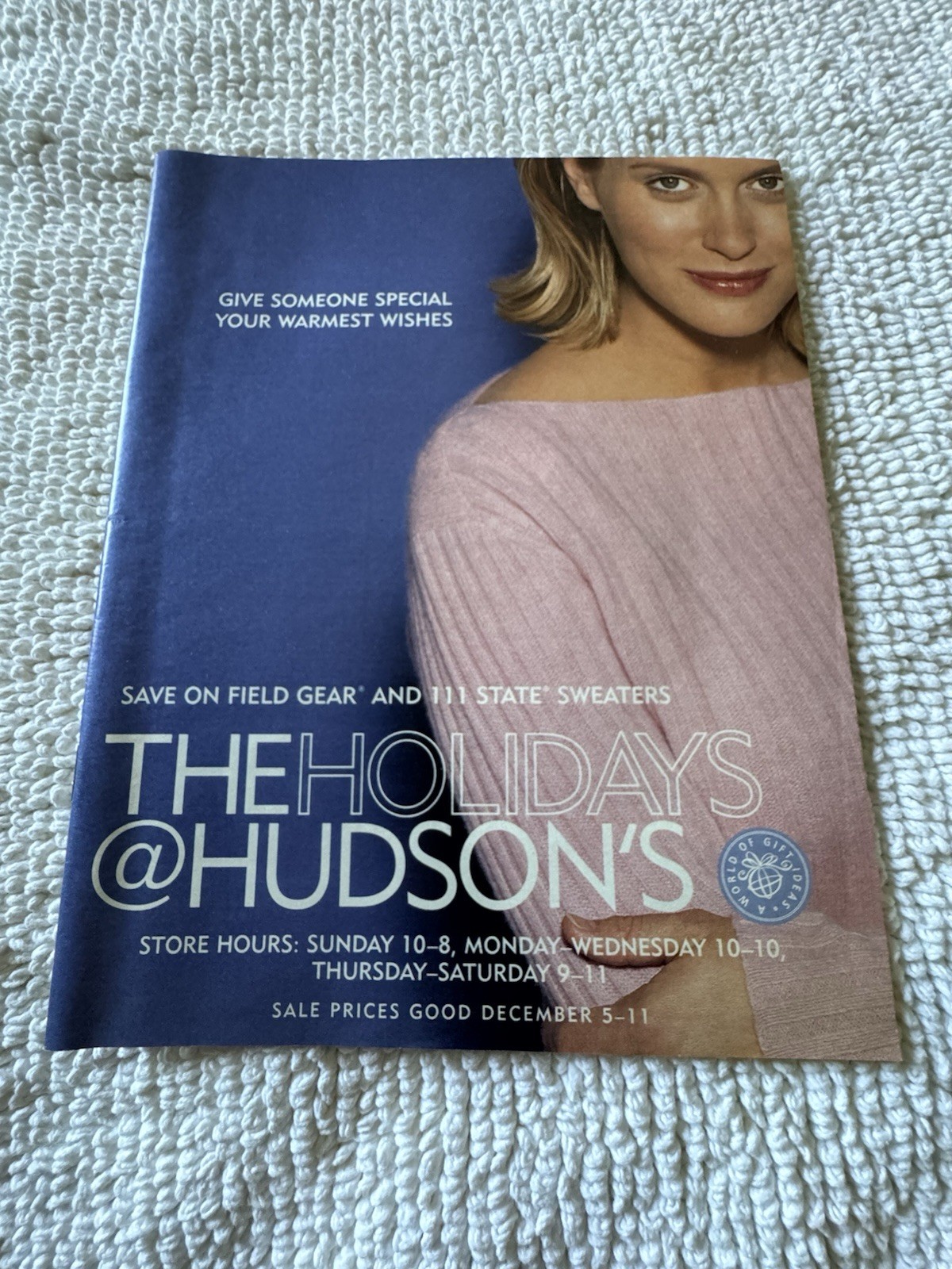 Hudson’s Insert THE HOLIDAYS @ HUDSON’S 1999 Macys Marshall Field’s EXCELLENT