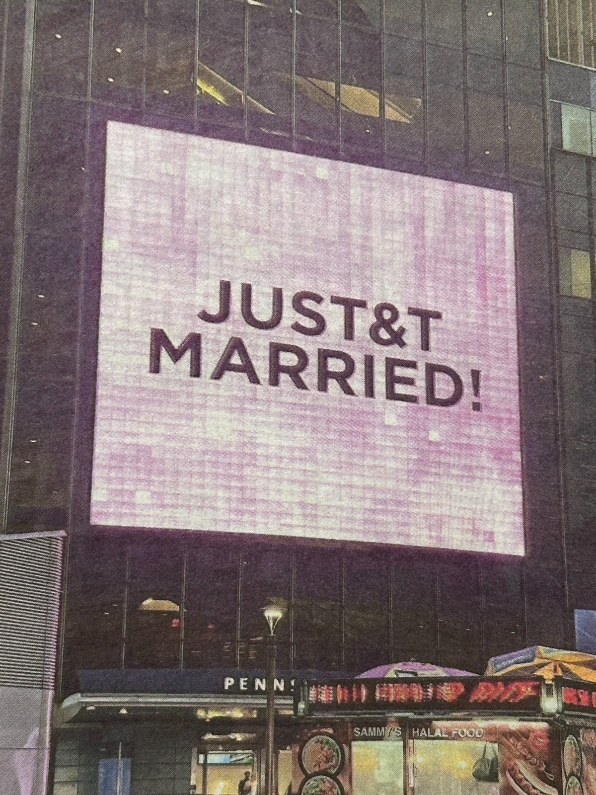 Taylor Swift Wedding Travis Kelce NY Daily News 7/4/26 NYC MSG Edition HISTORIC