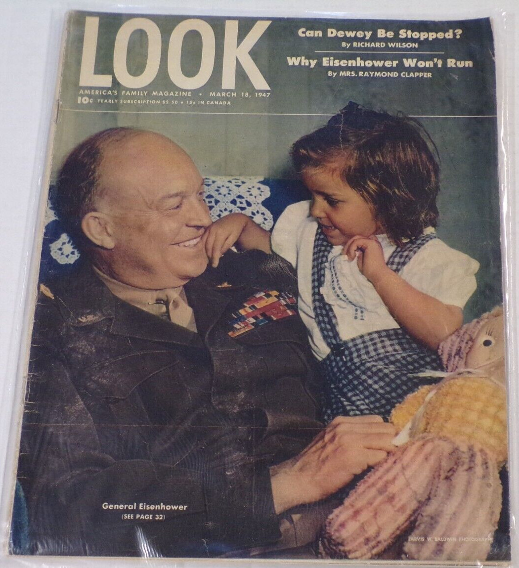 Look America’s Family Magazine, March 18, 1947, General Eisenhower – 062223JBAN