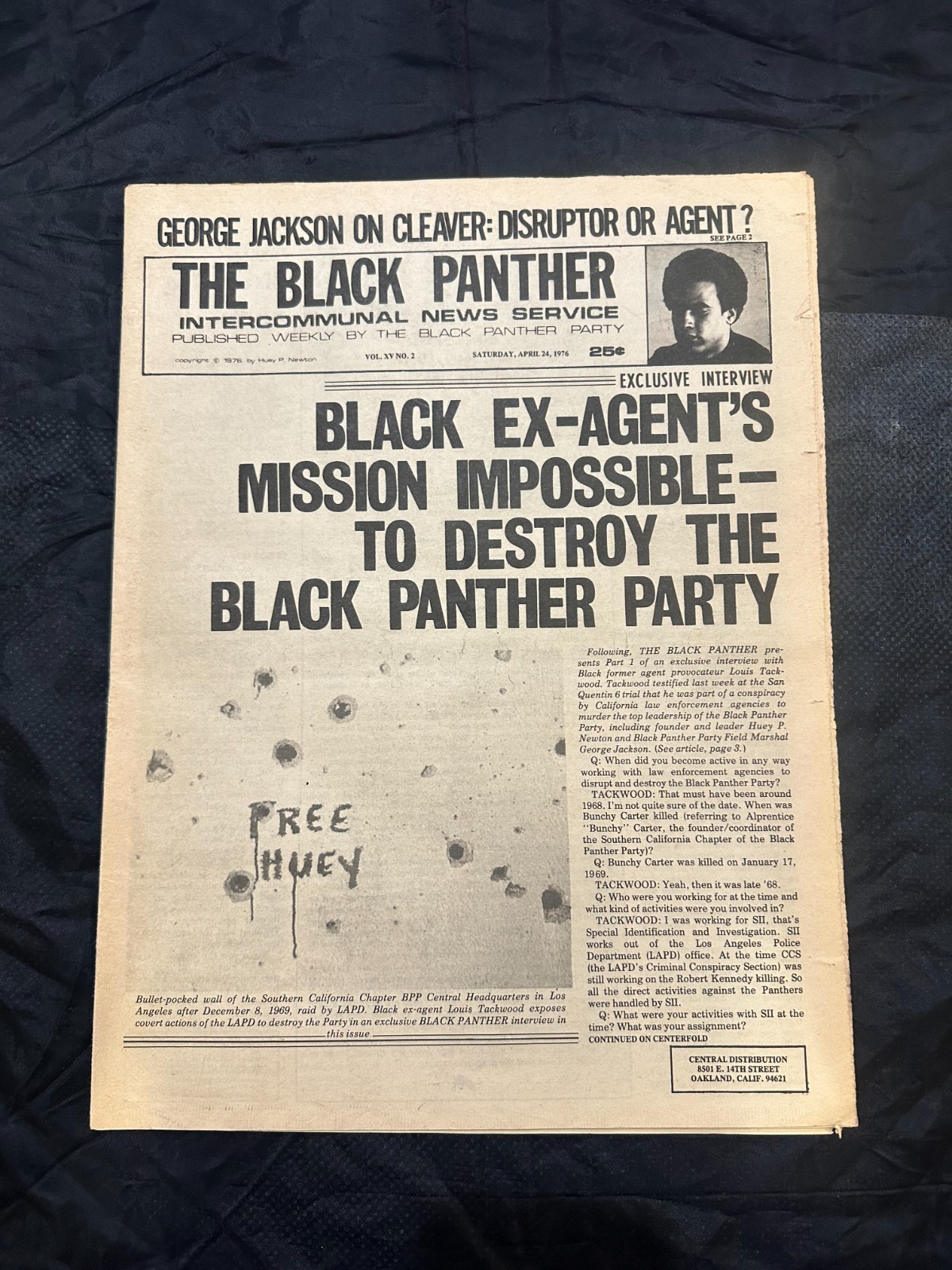 THE BLACK PANTHER NEWSPAPER – APRIL 26th 1976
