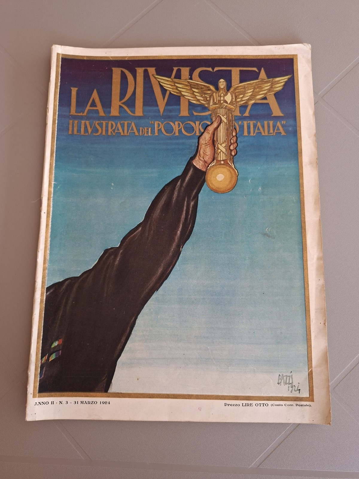 LA REVISTA ILLUSTRATA del Popolo D’Italia March 1924