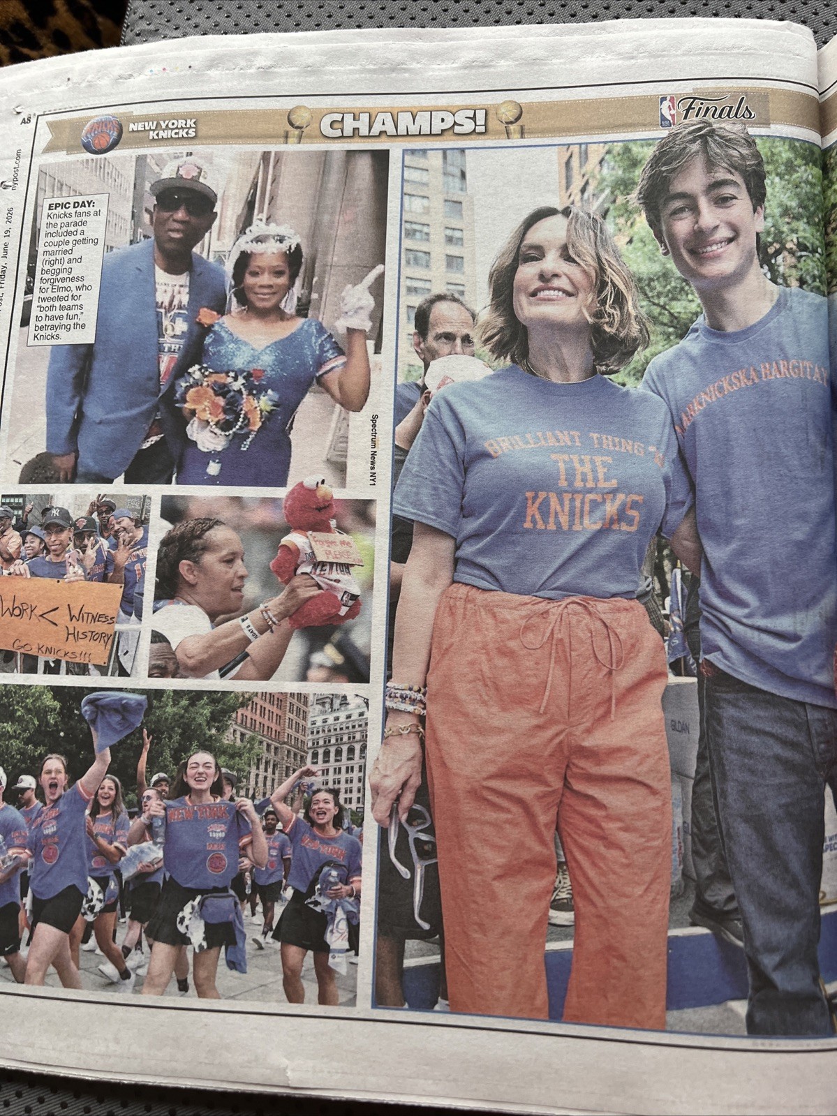 CITY OF LOVE NEW YORK POST KNICKS CHAMPIONS PARADE 6/19/2026 ?