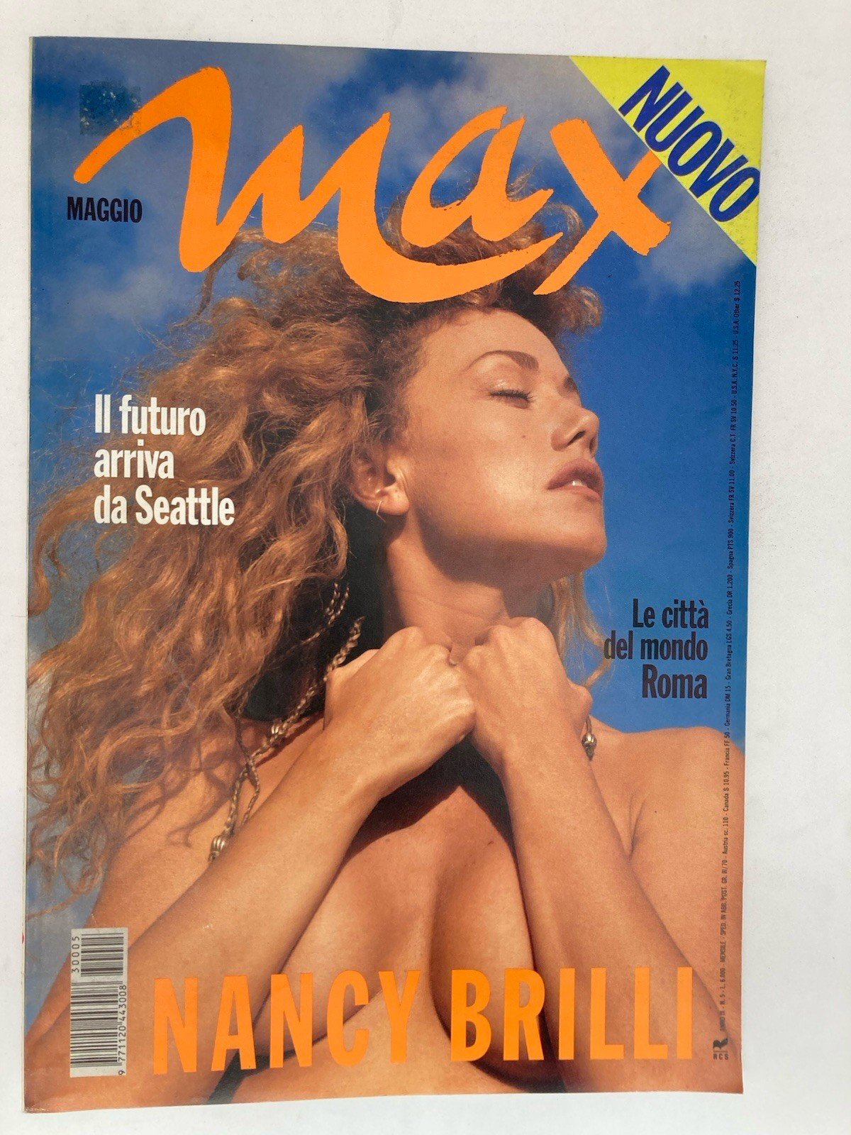 NANCY BRILLI=DAVID BOWIE=MATT DILLON=RANDI INGERMAN=MAGAZINE MAX ITALY=1993